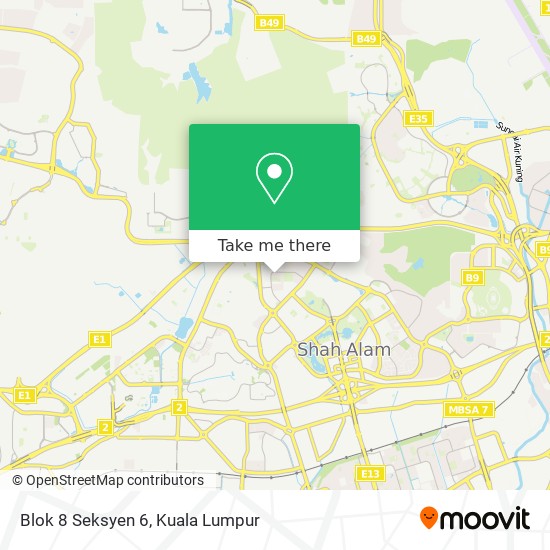 Blok 8 Seksyen 6 map