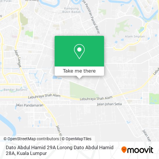 Dato Abdul Hamid 29A Lorong Dato Abdul Hamid 28A map