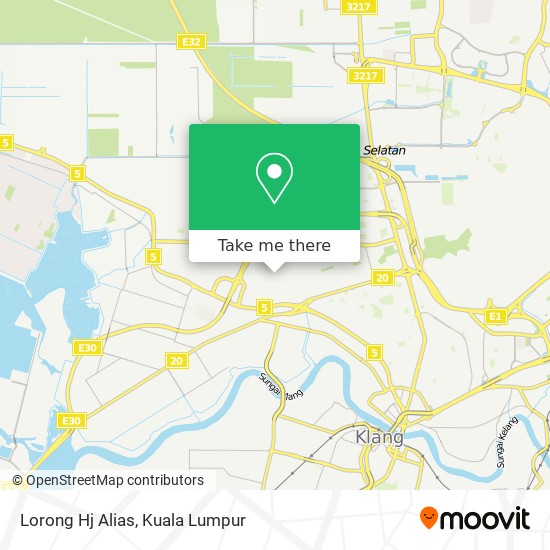 Lorong Hj Alias map