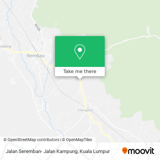 Jalan Seremban- Jalan Kampung map
