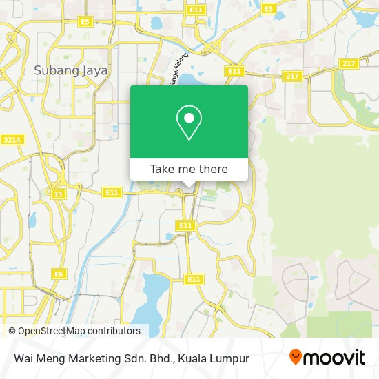 Wai Meng Marketing Sdn. Bhd. map