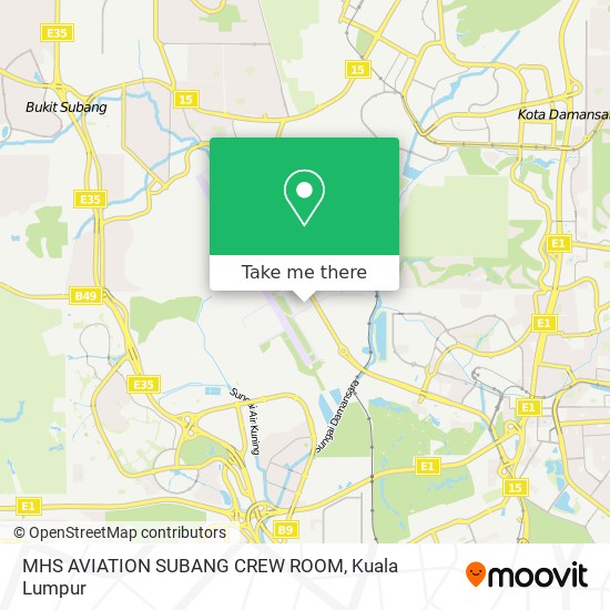 MHS AVIATION SUBANG CREW ROOM map