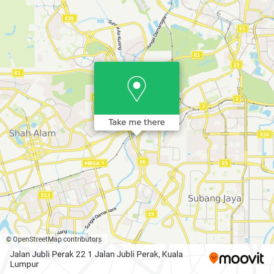 Jalan Jubli Perak 22 1 Jalan Jubli Perak map