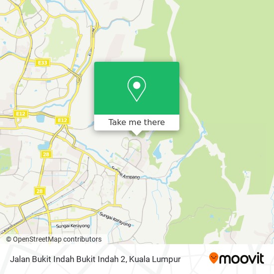 Jalan Bukit Indah Bukit Indah 2 map