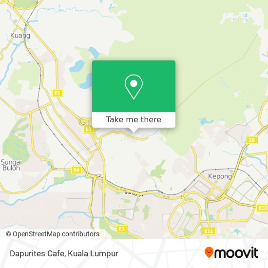 Dapurites Cafe map