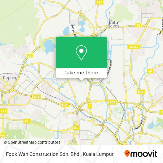 Peta Fook Wah Construction Sdn. Bhd.