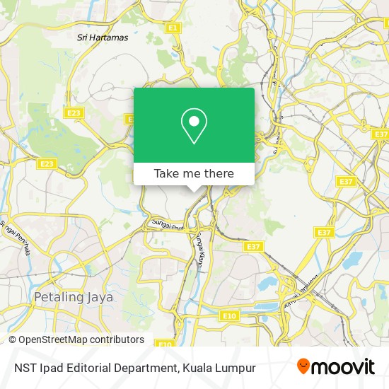 NST Ipad Editorial Department map