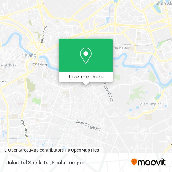 Jalan Tel Solok Tel map