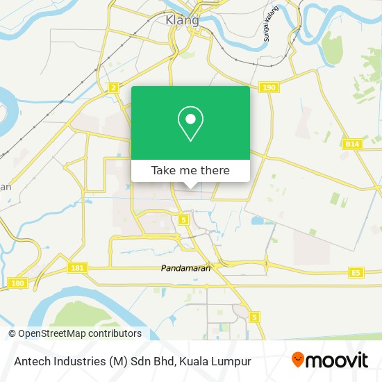 Antech Industries (M) Sdn Bhd map