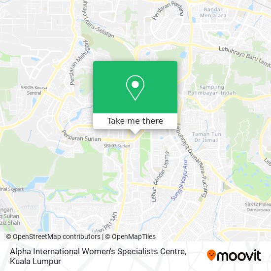 How to get to Alpha International Women's Specialists Centre in 