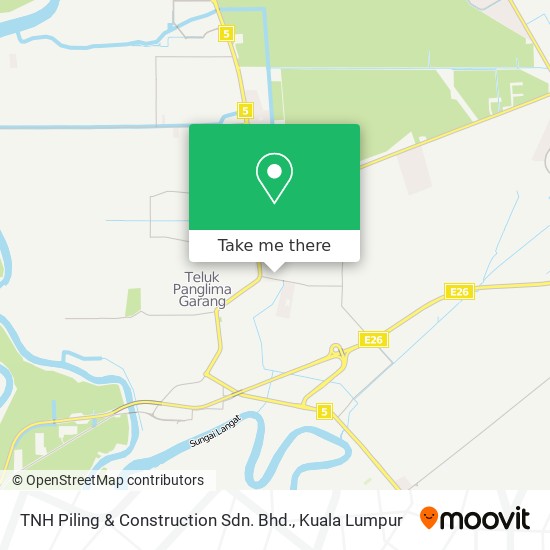 TNH Piling & Construction Sdn. Bhd. map