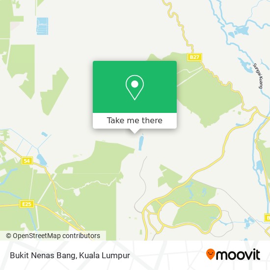 Bukit Nenas Bang map