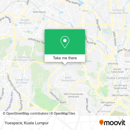 Yuespace map