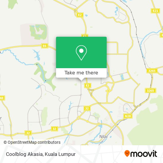 Peta Coolblog Akasia