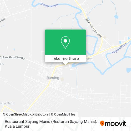 Restaurant Sayang Manis (Restoran Sayang Manis) map