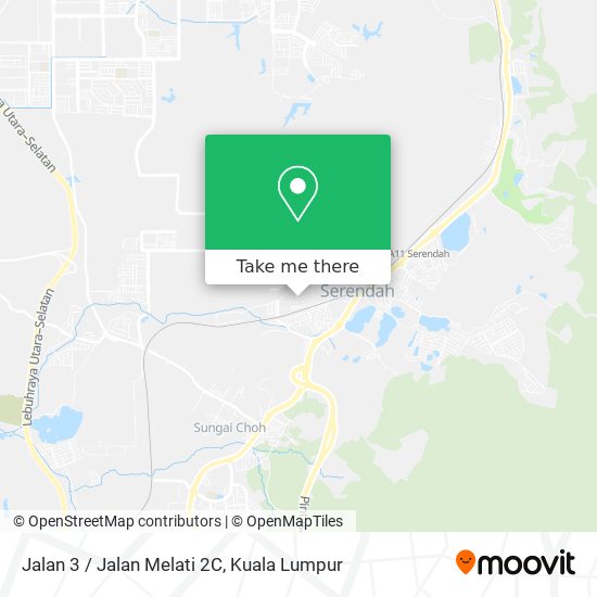 Jalan 3 / Jalan Melati 2C map