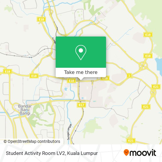 Student Activity Room LV2 map