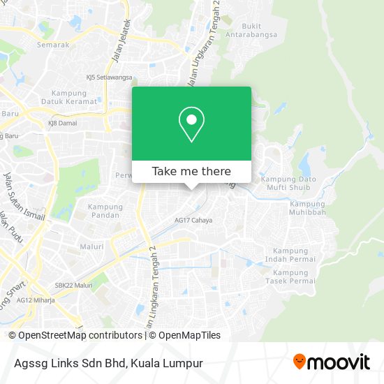 Agssg Links Sdn Bhd map