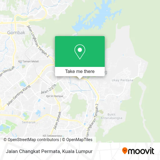 Jalan Changkat Permata map