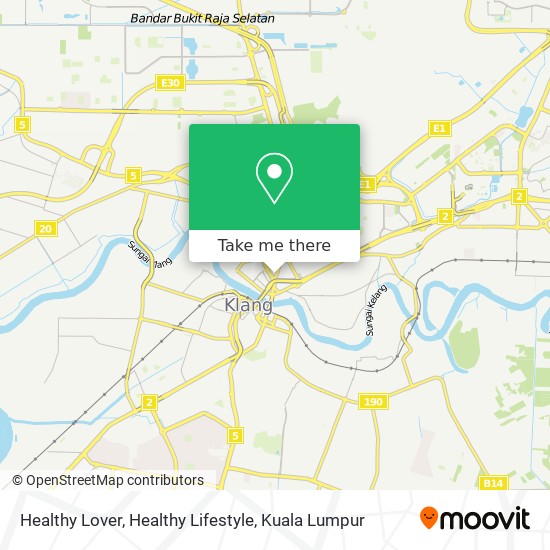 Healthy Lover, Healthy Lifestyle map