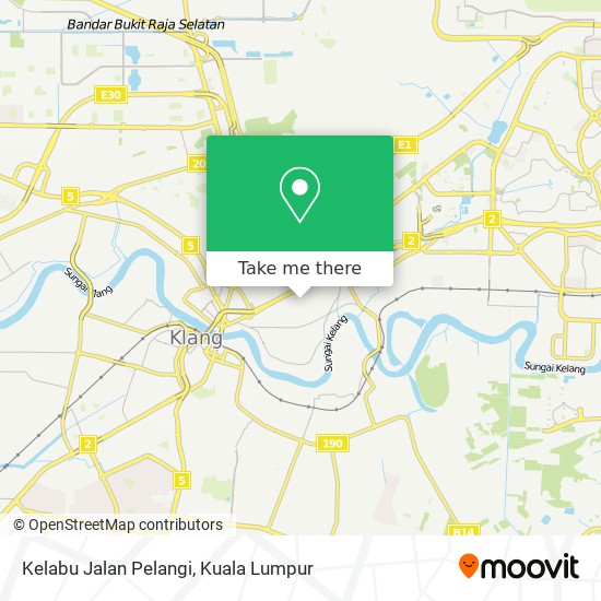 Kelabu Jalan Pelangi map