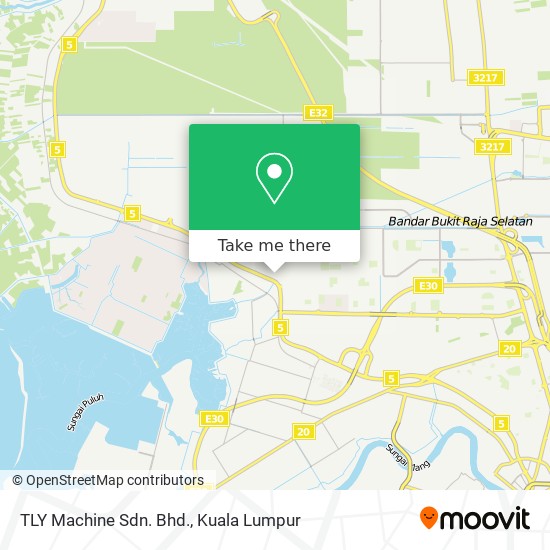 TLY Machine Sdn. Bhd. map