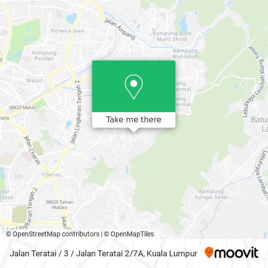 Jalan Teratai / 3 / Jalan Teratai 2 / 7A map