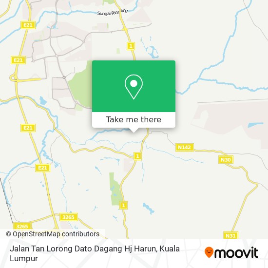 Peta Jalan Tan Lorong Dato Dagang Hj Harun