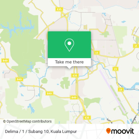 Delima / 1 / Subang 10 map