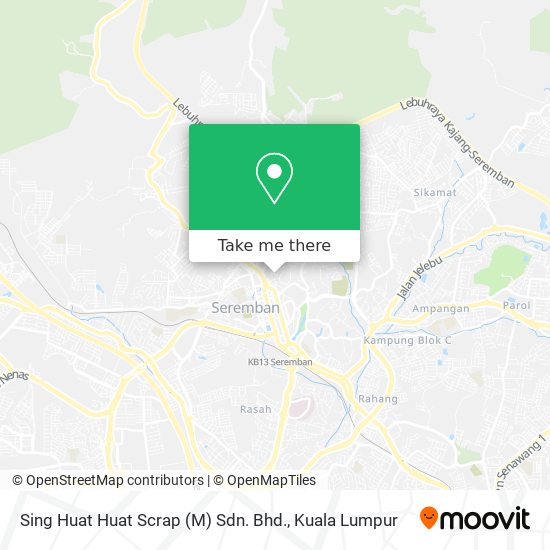 Peta Sing Huat Huat Scrap (M) Sdn. Bhd.