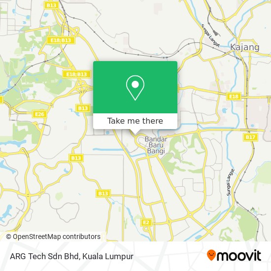 ARG Tech Sdn Bhd map