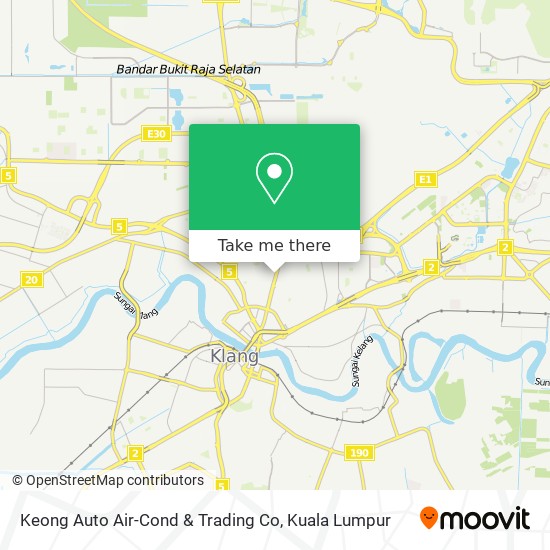 Keong Auto Air-Cond & Trading Co map