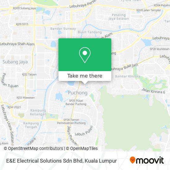 E&E Electrical Solutions Sdn Bhd map