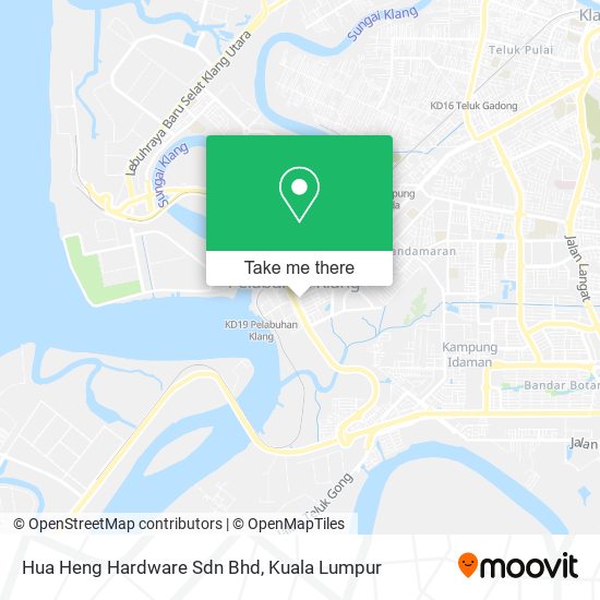 Hua Heng Hardware Sdn Bhd map