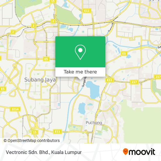 Vectronic Sdn. Bhd. map