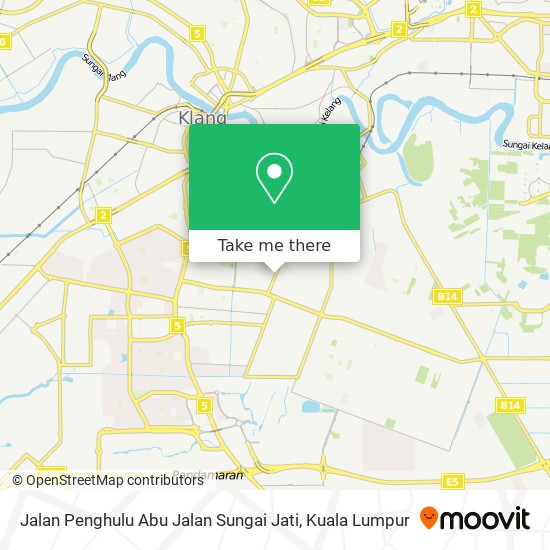 Jalan Penghulu Abu Jalan Sungai Jati map