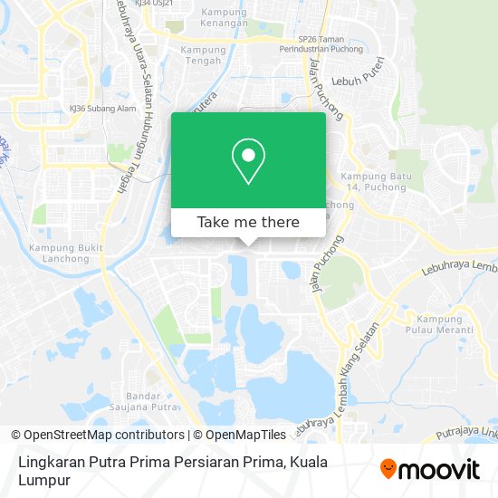 Lingkaran Putra Prima Persiaran Prima map