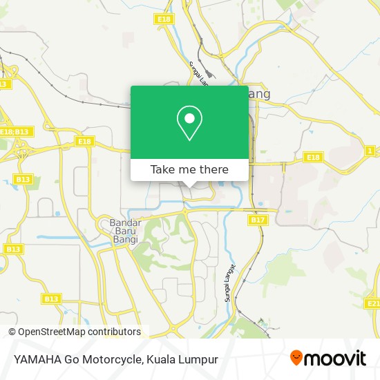 YAMAHA Go Motorcycle map