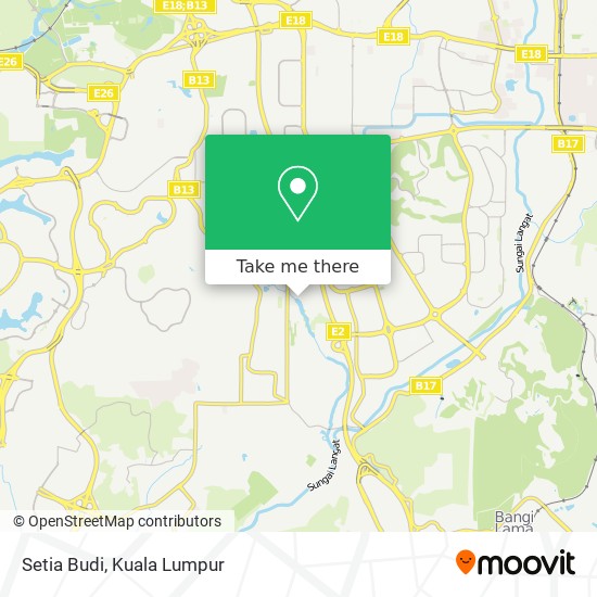 Setia Budi map