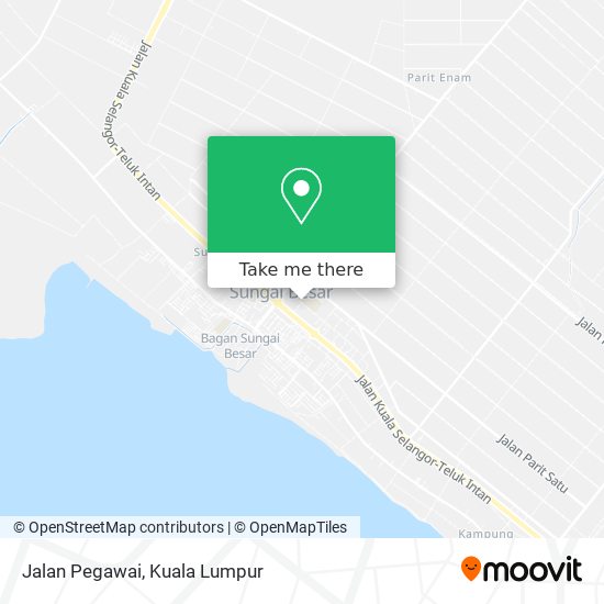 Peta Jalan Pegawai