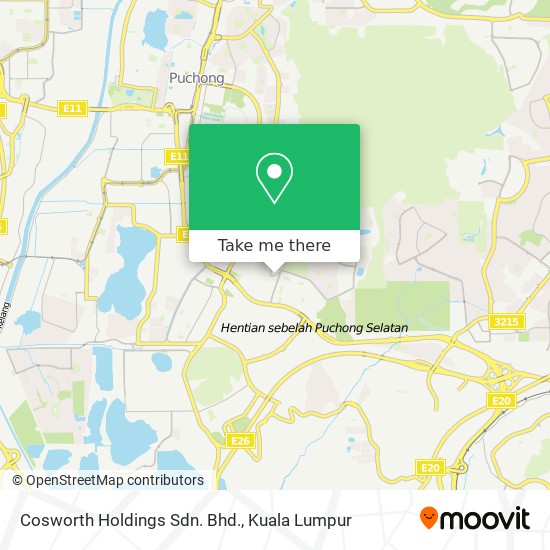 Cosworth Holdings Sdn. Bhd. map