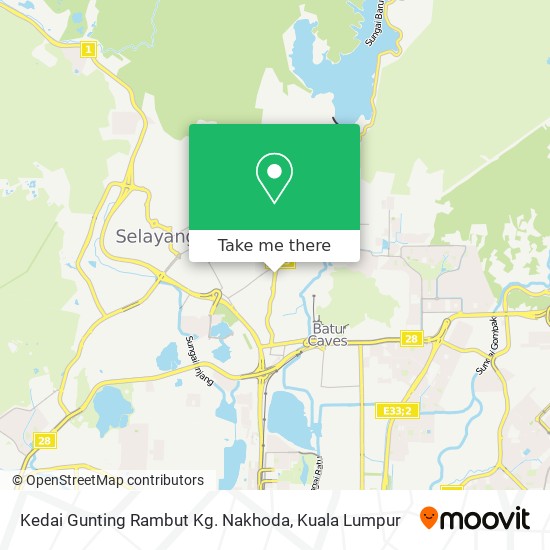 Kedai Gunting Rambut Kg. Nakhoda map