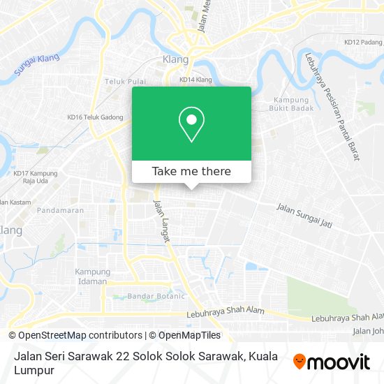 Jalan Seri Sarawak 22 Solok Solok Sarawak map