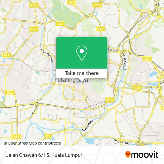 Jalan Chawan 6/15 map