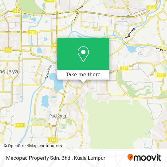 Mecopac Property Sdn. Bhd. map