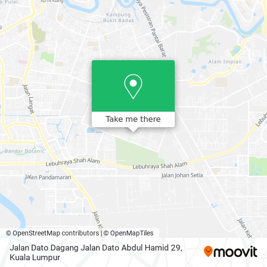 Jalan Dato Dagang Jalan Dato Abdul Hamid 29 map
