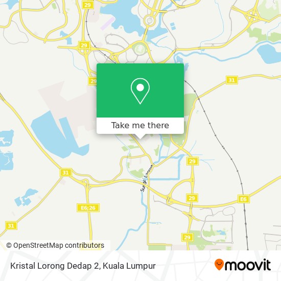 Peta Kristal Lorong Dedap 2