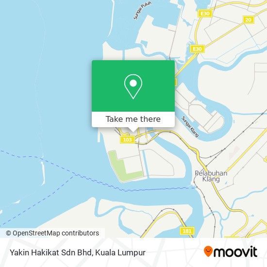 Yakin Hakikat Sdn Bhd map