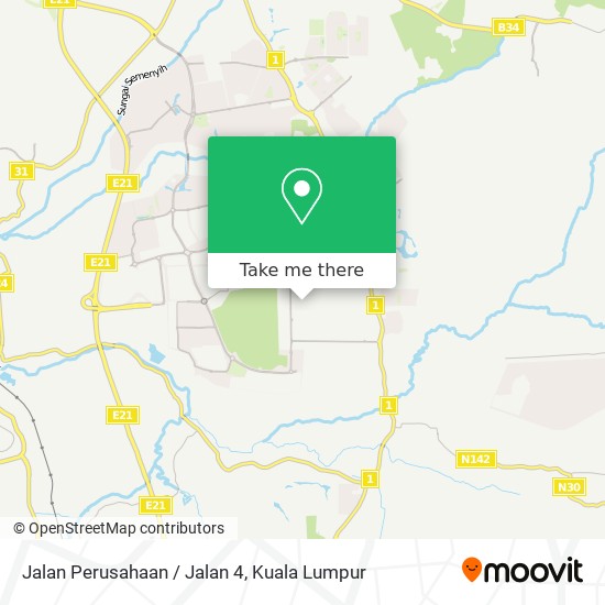 Jalan Perusahaan / Jalan 4 map