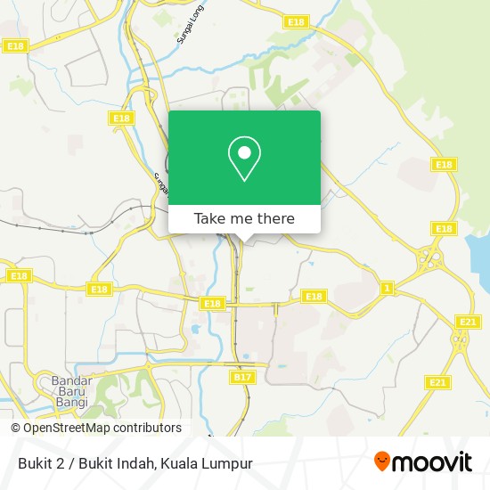 Bukit 2 / Bukit Indah map